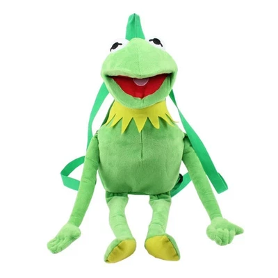 Large The Muppets Show 60Cm Kermit Frog Backpack Bag Plush Toy Doll Gift - Image 1 of 4