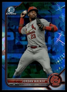 Jordan Walker Bowman Draft Sapphire Edition BDC-36 casi nuevo - Imagen 1 de 2