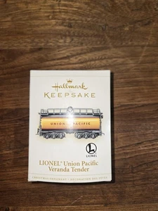 Hallmark ornament Lionel Union Pacific Veranda Tender Lionel 2006 - Picture 1 of 3