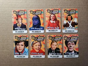 8 verschiedene Willy Wonka und die Schokoladenfabrik Sammelkarten Teilset  - Bild 1 von 17