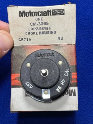 Ford Genuine NOS Motorcraft Electric Choke Housing E0PZ-9848-F, CM-3365 - Image 1 of 4