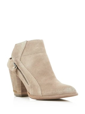 Zapatos mules Dolce Vita para mujer gris Holden sin cordones de cuero con tacón 7,5 Foto 1 de 4