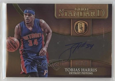 2016-17 Panini Gold Standard Gold Standard /75 Tobias Harris #GS-TH Auto - Image 1 of 2
