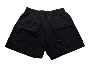 Men's Reigning Champ Nylon Swim Short 6" Size Medium Black - Picture 1 of 10