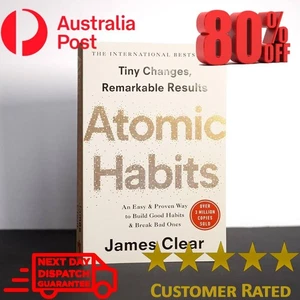 Atomic Habits by James Clear - AU STOCK - FAST & FREE - TRACKED DELIVERY - Picture 1 of 2