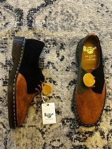 Dr. Martens 1461 Hergestellt England Hellbraun Rost Weich Leder Schuhe Herren Größe UK 8 = US 9 - Bild 1 von 13