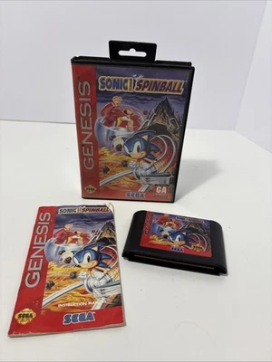 Sonic The Hedgehog Spinball / Pinball SEGA Genesis Game Complete - Image 1 of 4