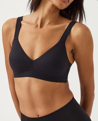 Sujetador Spanx 30003R copa almohada firma sin forro cobertura completa talla M negro Foto 1 de 2