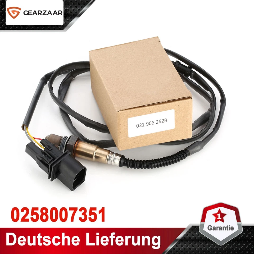 SONDA LAMBDA SONDA LAMBDA SONDA DI REGOLAZIONE 0258007351 PER AUDI A3 A4 A8 TT SEAT VW PASSAT - Immagine 1 di 4