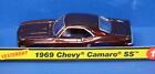 BODY ONLY AUTO WORLD X-TRACTION ULTRA-G 1969 CHEVY CAMARO GARNET RED SLOT CAR
