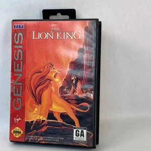 Tested Sega Genesis The Lion King Game Cartridge Complete with Original Case - Picture 1 of 11