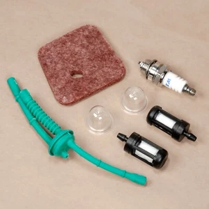Air Fuel Line Filter Primer Bulb Spark Plug Stihl Service FS38 FS45 FS46 Y4Z7 - Bild 1 von 11