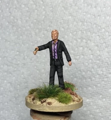 25mm 28mm well painted Dr Who Auton Killer Robot sci fi wargaming miniature oop - Image 1 of 2