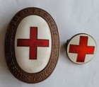 Very Rare! Japanese Imperial Army Red Cross Badge set!  - 1904-1945 !