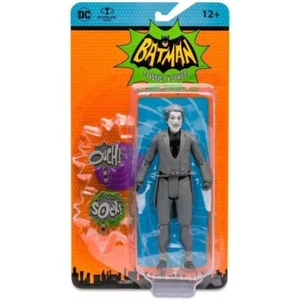 McFarlane Toys DC 1966 TV Series The Joker Actionfigur [schwarz-weiß] Neu - Bild 1 von 1