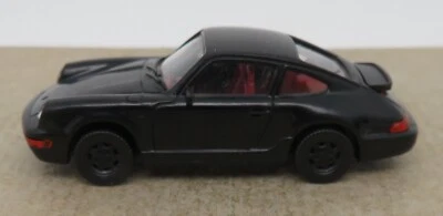 Rara Micro WIKING Ho 1/87 Porsche 911 Carrera 4 Coupé Nero No. Box #1640116 - Immagine 1 di 4