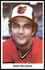 1982 Baltimore Oiroles Team Issue Mark Belanger #NNO