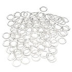 100 Roman Circle Plastic Buckles for Curtains and Shower Hooks