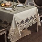 Table Cloth Waterproof Pvc Rectangular Square Party Dining Coffee Table Cover