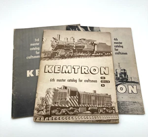 Kemtron 1950's Lot Master Catalog for Craftsmen O On3 S Model Train 3rd 4th 6th - Picture 1 of 23