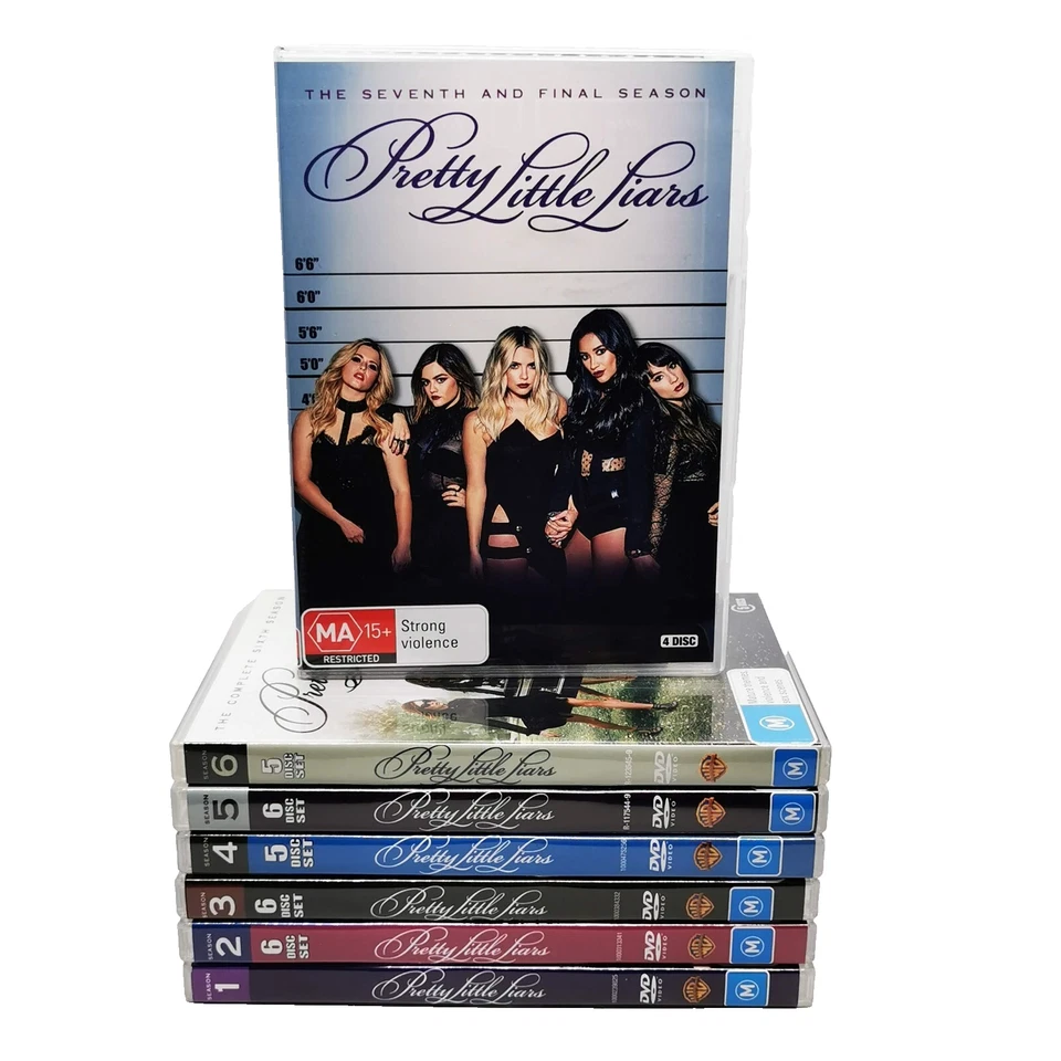 Pretty Little Liars Complete Series Set - Seasons 1 2 3 4 5 6 7 (DVD Region 4) - image 1 of 4