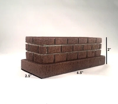 SOPORTES PUENTE ESCALA G | Juego de 2 muelles cortos | Modelo Ferrocarril Trenes Paisaje Foto 1 de 4