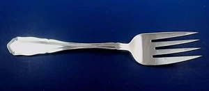 Antike japanische Asahi Sterlingsilber 950 9 3/4" Fleischgabel (#1635) - Bild 1 von 4