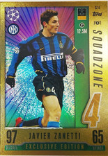 Topps Match Attax 2023/24 23/24 Javier Zanetti Exclusive Edition Squadzone Card