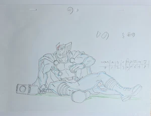 Marvel Avengers Assemble Production Animation Cel Drawing: 1960 - Picture 1 of 1