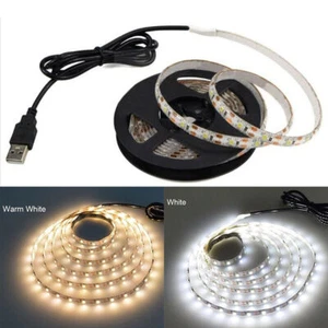 5V USB Power LED Strip Lights SMD 3528 TV Backlight Lighting Flexbile Tape Li FT - Picture 1 of 10