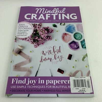Mindful Crafting Magazine Issue 7 Find Joy In Papercraft Up Cycle - Image 1 of 4