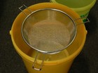 Honigsieb Piccolo,SIPA Edelstahl 24 cm D.Grobsieb Imker Imkerei sieben honey