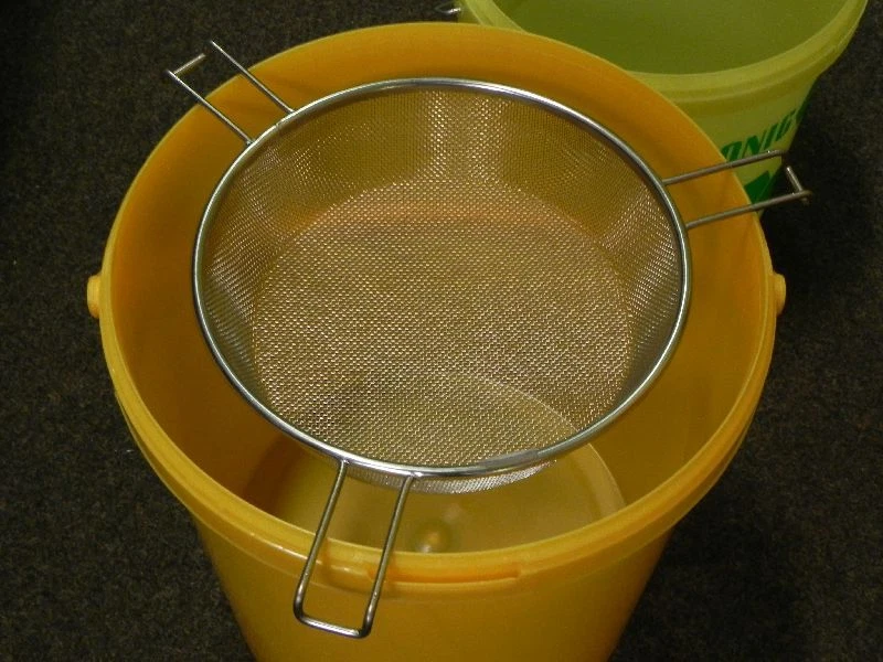 Honigsieb Piccolo,SIPA Edelstahl 24 cm D.Grobsieb Imker Imkerei sieben honey - Bild 1 von 1