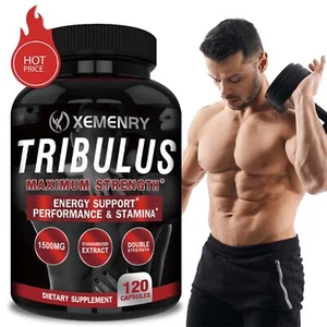 Tribulus terrestris 1500 mg - 45 % de saponines - booster de testostérone - Imagen 1 de 11