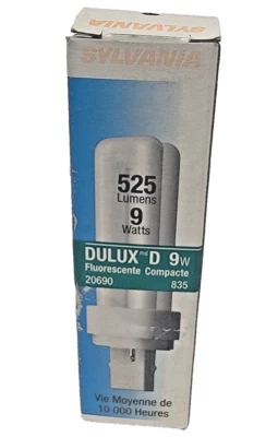 Sylvania 20690 Dulux Double Tube Bulb 9W (40W Equivalent) - Image 1 of 4