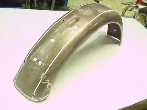 TRIUMPH T25 BSA B25 B50 REAR FENDER PART # 83-4318 83-4092 FAIR USED FEW DINGS - Picture 1 of 5