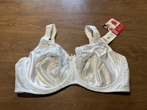 Playtex Body Language Underwire Bra Floral Satin 4309 NWT 90s Vintage 44D #6 - Picture 1 of 17
