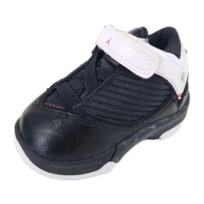 🚨 Nike Air Jordan 2009 Esmoquin 343604 062 Zapatos para niños pequeños negros/blancos Talla 4 C Foto 1 de 4
