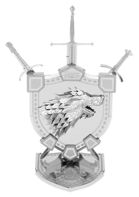Metal Earth - Premium Series - Game of Thrones: House Stark Sigil Model Kit - Image 1 of 4