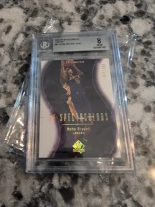 #D /100 2003 SP Authentic Kobe Bryant #91 Spectaculars Limited Holo BGS 8 - Picture 1 of 15