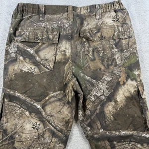 Realtree Pants Mens Medium 34x31 Camo Cargo Hunting Outdoor Y2K Stretch - Picture 1 of 7