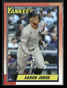 Actualización Topps 2025 #U90-30 Aaron Judge 1990 35 aniversario lámina - Yankees - Imagen 1 de 2