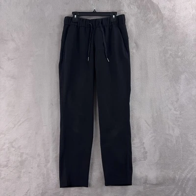 Pantalones Lululemon On The Fly para mujer talla 4 negros pantalones de rendimiento Foto 1 de 4