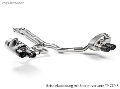 Akrapovic Evoline Titan Impianto Porsche Panamera Turbo Sport Turismo 971 - Immagine 1 di 2