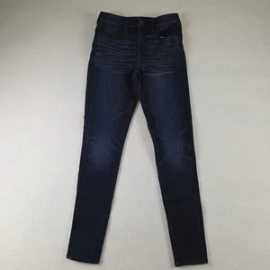 American Eagle The Dream Jeans superhohe Jegging Damengröße 4 normale dunkle Waschung - Bild 1 von 20