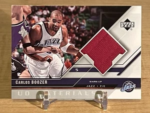 2005-06 Upper Deck UD Materials Carlos Boozer #UDM-BO Duke/Utah Jazz - Picture 1 of 2