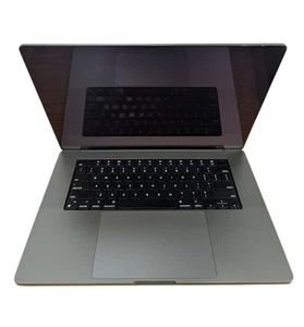 *BAD SCREEN*** Apple MacBook Pro 16" A2485 2021 (M1 Max, 24-Core GPU, 32GB, 1TB) - Afbeelding 1 van 5