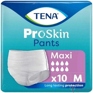 1x TENA ProSkin Pants Maxi Incontinence Pants - Medium - Pack of 10 - 2900ml - Picture 1 of 7