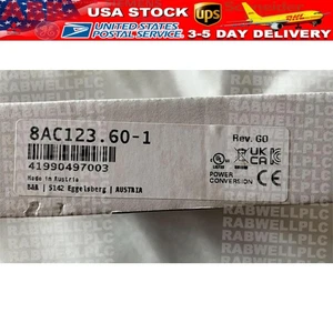US kostenlose Steuer brandneu B&R 8AC123.60-1 SCHNELLER Versand mit 1 Jahr Garantie - Bild 1 von 5