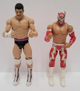 WWE Battle Pack Sin Cara vs Cody Rhodes Schnurrbart Mattel Basic 2er Pack Dashing - Bild 1 von 15
